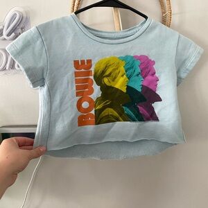 Light Blue Graphic Tee for Kids